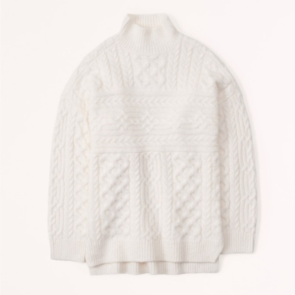Abercrombie & Fitch | Oversized Turtleneck Sweater
